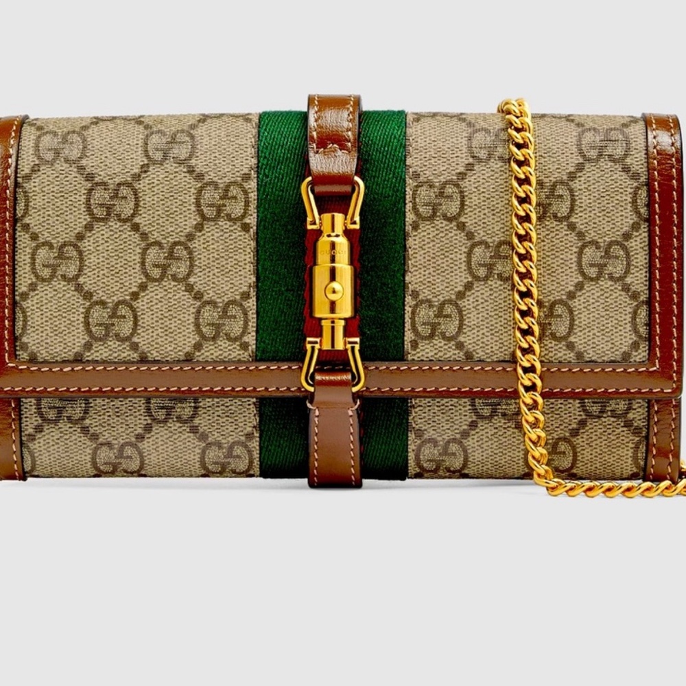 Gucci Jackie 1961 Clutch with Signature GG Monogram